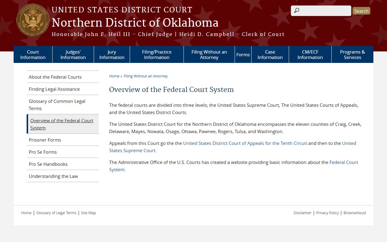 Nowata County District Court